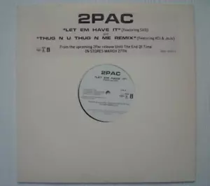 2PAC LET EM HAVE IT RECORD EP PROMO - Imagen 1 de 1