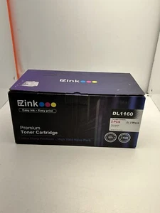 2 Pack Premium Toner Cartridges Black DL1160 For Use in B1160w/B1160 - Picture 1 of 6