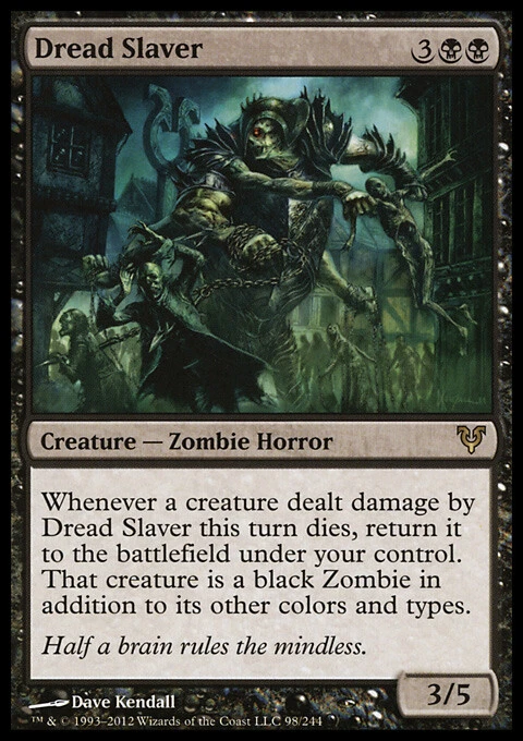 MTG Magic the Gathering Dread Slaver (98/252) Avacyn Restored LP - Image 1 of 1