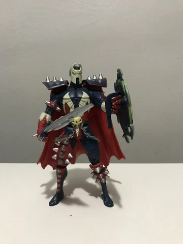 MEDIEVAL SPAWN Action Figure McFarlane Toys 1994 COMPLETE Vintage Cape Shield Cover
