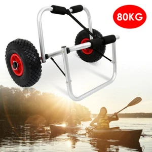 Kajakwagen Spannriemen SUP Bootswagen für Kanu 80kg für Surfboard Kanuwagen - Bild 1 von 10