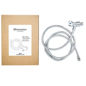 Womanizer Wave Shower Hose Arm Mount Set Easy To Install Bathroom Accessories   - Picture 1 of 8