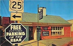 Asheville NC Ference Cheese Shoppe Across From YMCA Postcard - Picture 1 of 2