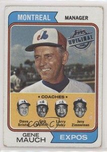 2015 Topps Originals Buybacks Gene Mauch #1974-531