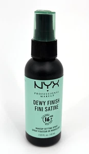 NYX Dewy Finish Fini Satine Makeup Setting Spray Long Lasting 16 hr 2.03 fl oz - Picture 1 of 5