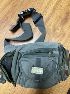 Canvas outdoor hiking hunting fanny pack waist bag - Picture 1 of 1