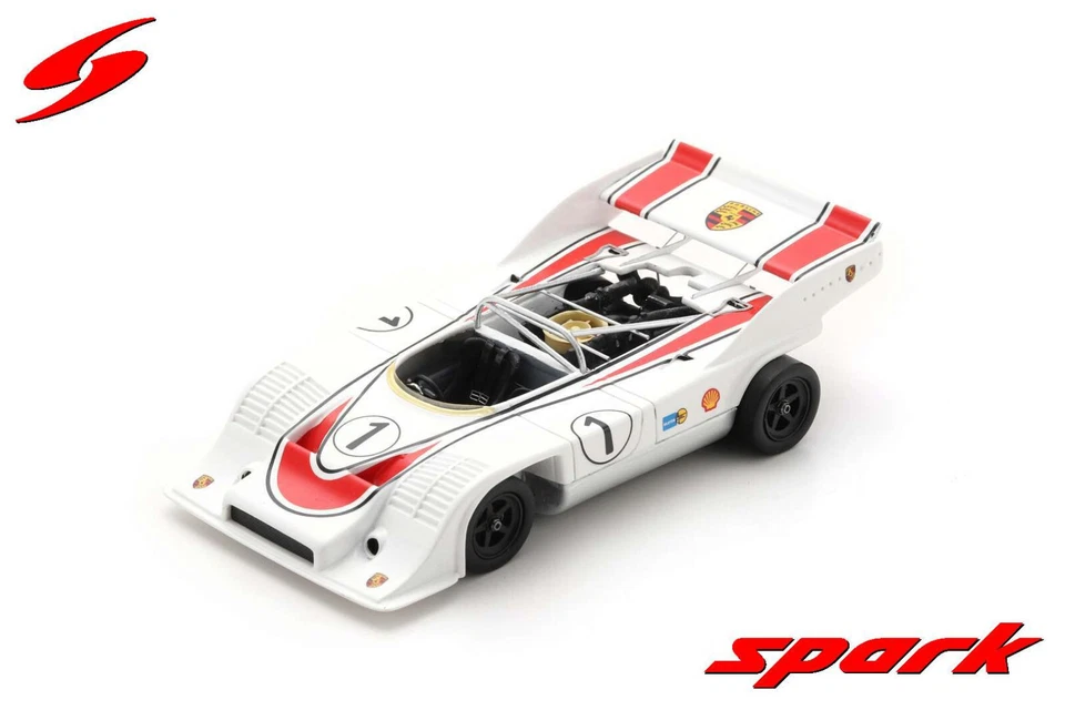 Spark 1/43 Porsche 917/10TC #1 Hockenheim Test 1972 Willi Kauhsen SG829 - Immagine 1 di 1