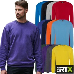 Sudadera Para Hombres Clásica Cuello Redondo Unisex Informal Gruesa Ropa de Trabajo Uniforme Jersey - Imagen 1 de 20
