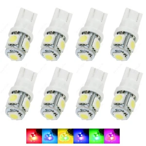 8 x Bombillas LED blancas 5SMD Domo Mapa Cuña RV 168 194 T10 W5W 2821 921 + HERRAMIENTA - Imagen 1 de 6