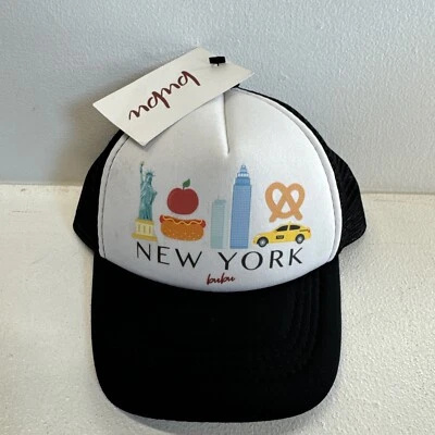 Bubu Los Angeles Bebé 3m-18m Infantil SnapBack Camionero Sombrero Nueva York Logo Nuevo con Etiquetas Foto 1 de 4