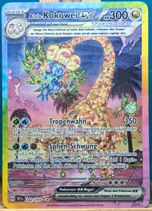 POKEMON - Stürmische Funken - Alola-Kokowei EX - 242/191 - deutsch - Bild 1 von 1