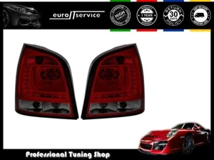 LED Tail Light Set For VW Polo 9N 2001 2002- 2009 Red Smoke - Picture 1 of 6