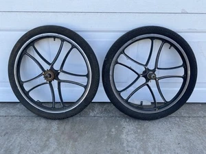 Vintage 90’s Old School BMX Apse 5 Spoke Alloy Mag Set 20" Rarität - Bild 1 von 7