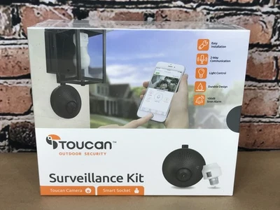 Kit de vigilancia exterior Toucan cámara de seguridad TSK100KU *Nuevo sellado* Foto 1 de 4