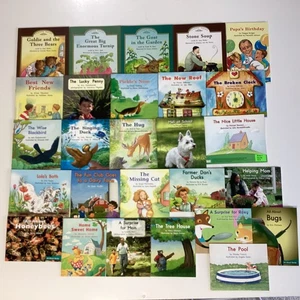 1st Grade Reader Set Lot of 27 Levels D - I Heinemann Fountas & Pinnel - Bild 1 von 4
