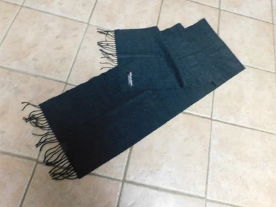 美丽 100% 现金深灰色包装,来自 SCOTLEND 的披肩 — 第 1/3 张图片