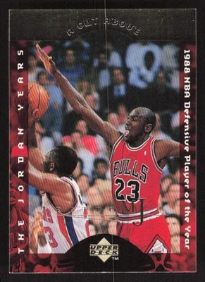 1998 UPPER DECK MICHAEL JORDAN 30 MINT A CUT ABOVE RETRO BULLS - Image 1 of 2