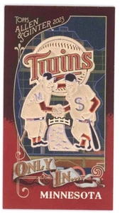 2023 TOPPS ALLEN AND GINTER ONLY IN MINNESOTA TARGET FIELD #OI -17 MINI - Picture 1 of 1