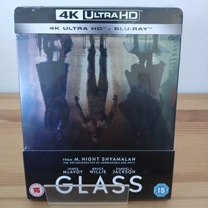 Glass Steelbook 4K Ultra HD + Blu-Ray Disc New Sealed Limited Edition UK - Picture 1 of 6