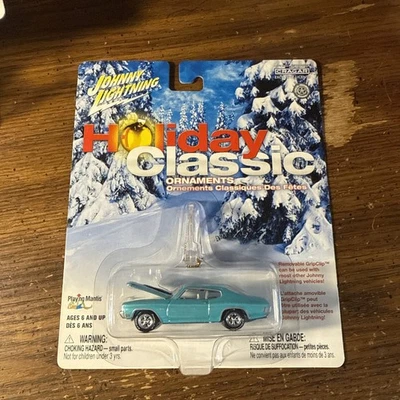 Chevrolet Chevelle SS 1970 Johnny Lightning Holiday Classic fundido a presión/adorno Foto 1 de 4
