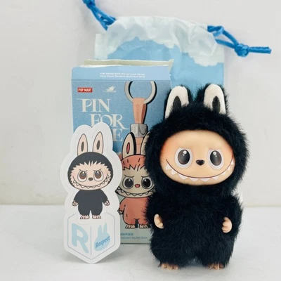 POP MART Labubu The Monsters Pin For Love Series Mini Vinyl Plush Doll Pendant R - Image 1 of 4