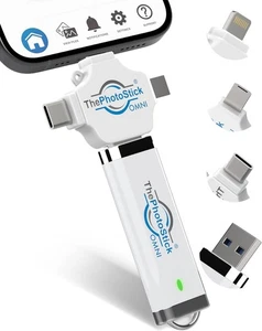 ® Omni 32GB Flash Drive USB e Memory Stick - Backup foto e video per iPhone. - Foto 1 di 10