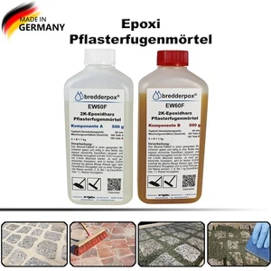 2K Epoxidharz für Pflasterfugenmörtel | EW60F | KEIN Durchwachsen von Unkraut - Bild 1 von 6
