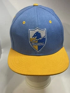 Usado en Excelente Condición Mitchell and Ness Snap Back Colección De Colección Cargadores San Diego Raro BL/YW - Imagen 1 de 12