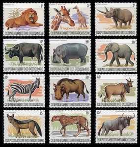 Burundi: 1983 African Wildlife Issues (589-600) MNH - CV $189.00 - Picture 1 of 1