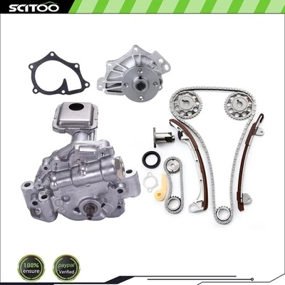 For Toyota SOLARA 2.4L DOHC L4 16V Timing Chain Water Oil Pump Kit 02-08 - Image 1 of 4
