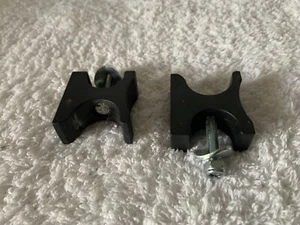 MEDLINE Black Pair Rear Seat Rest for Wheelchair Model #MDS806550E - Picture 1 of 2