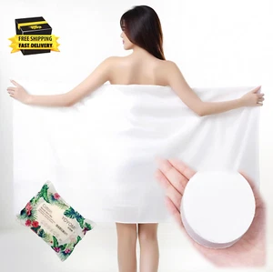 Premium Disposable Bath Towels, Extra Thicker and Larger (55.1” X 27.5"), for Tr - Picture 1 of 9