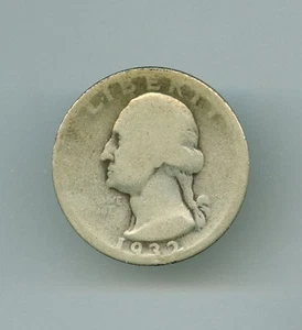1932 D WASHINGTON QUARTER, RARE, KEY DATE, * GOOD *, 90% SILVER - Picture 1 of 2