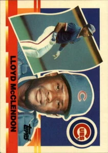 1990 Topps Big Baseball Card Chicago Cubs #5 Lloyd McClendon - Picture 1 of 2