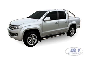 Side Bars Steps Running Boards For VW Amarok 2010-2022 Chrome - Foto 1 di 6