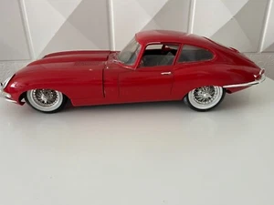 Antik / Vintage JAGUAR E-type 1:8 Modellbausatz Auto Fahrzeug 55cm Groß - Bild 1 von 17