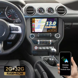32GB 9"Android 13 Auto Stereo Radio GPS Navi Carplay Für Ford Mustang 2015-2020 - Bild 1 von 16