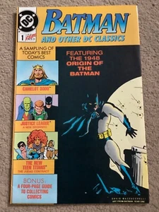 Batman und andere DC Classics 1 DC Promo Comic 1989 Top Zustand - Bild 1 von 3