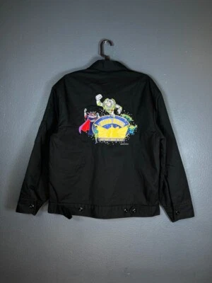 DICKIES § DISNEY CLUB BUZZ lightyear SIZE M vintage black men's jacket - Image 1 of 4