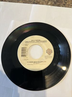 45 rpm vinyl,Dolly Parton,To Know Him Is To Love Him/Farther Along - Image 1 of 4