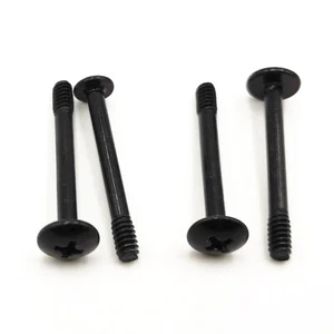 4PCS PC Case Chassis Cooling Fan Grill / Guard Mounting Metal Screws Replacement - Afbeelding 1 van 7