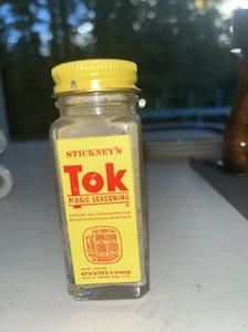 F430~ Stickney & Poor Whole Magic Seasoning Spice in Glass Bottle NEW Full VNTG - Picture 1 of 4