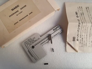 SAEC G-1001 Overhang Gauge for all SAEC tonearms (NOS) - Bild 1 von 4
