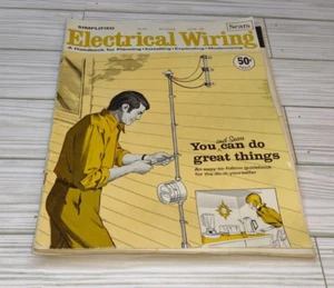 1979 Sears Simplified Electrical Wiring Handbook Planning Modernizing Magazine - Picture 1 of 16