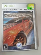 Need for Speed Underground Platinum Hits Xbox Complete tested