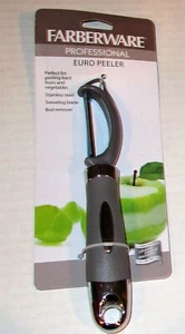 FARBERWARE Professional Euro Peeler~Stainless Steel Blade~Grey - Picture 1 of 1