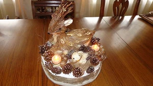 Country Primitive Table Centerpiece/Deer - Picture 1 of 3