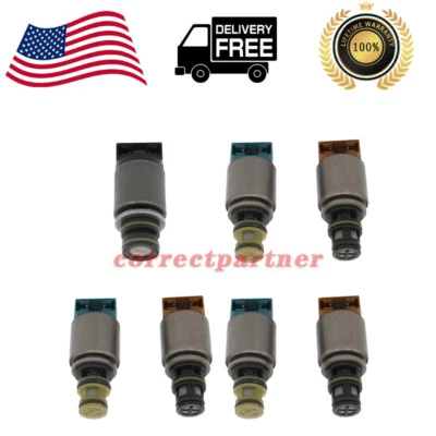 7 x Juego de solenoides de transmisión ZF 6HP21 6HP28 6HP26 6HP19 6HP34 GEN2 para BMW Audi Foto 1 de 4