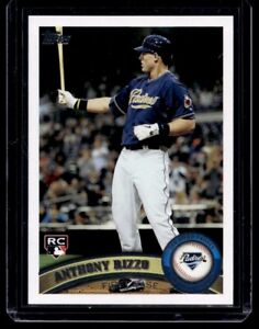 2011 Topps Update Anthony Rizzo Rookie #US55