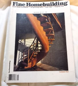LOT OF 7 VINTAGE 1981-1984 FINE HOMEBUILDING MAGAZINE - Picture 1 of 15